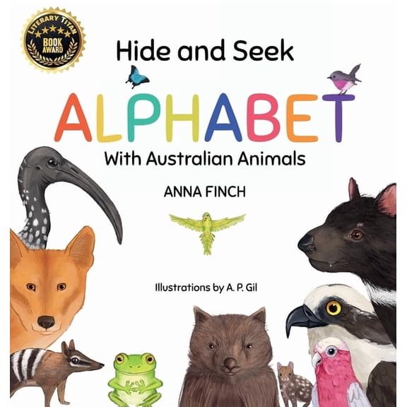 Hide and Seek Alphabet: With Australian Animals, (Hardcover)