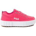 thumbnail image 2 of Fila Women's Sandblast Low Sneaker, PGLO/PGLO/WHT, 2 of 6