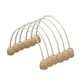 thumbnail image 3 of S SERENABLE 6x Croquet Game Wickets Portable with Wooden Base for Families Backyard Game, 3 of 9