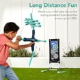 thumbnail image 5 of Best Choice Products Kids Bow & Arrow Set, Children's Play Archery Toy w/ Target Stand, 12 Arrows, Quiver - Blue, 5 of 8