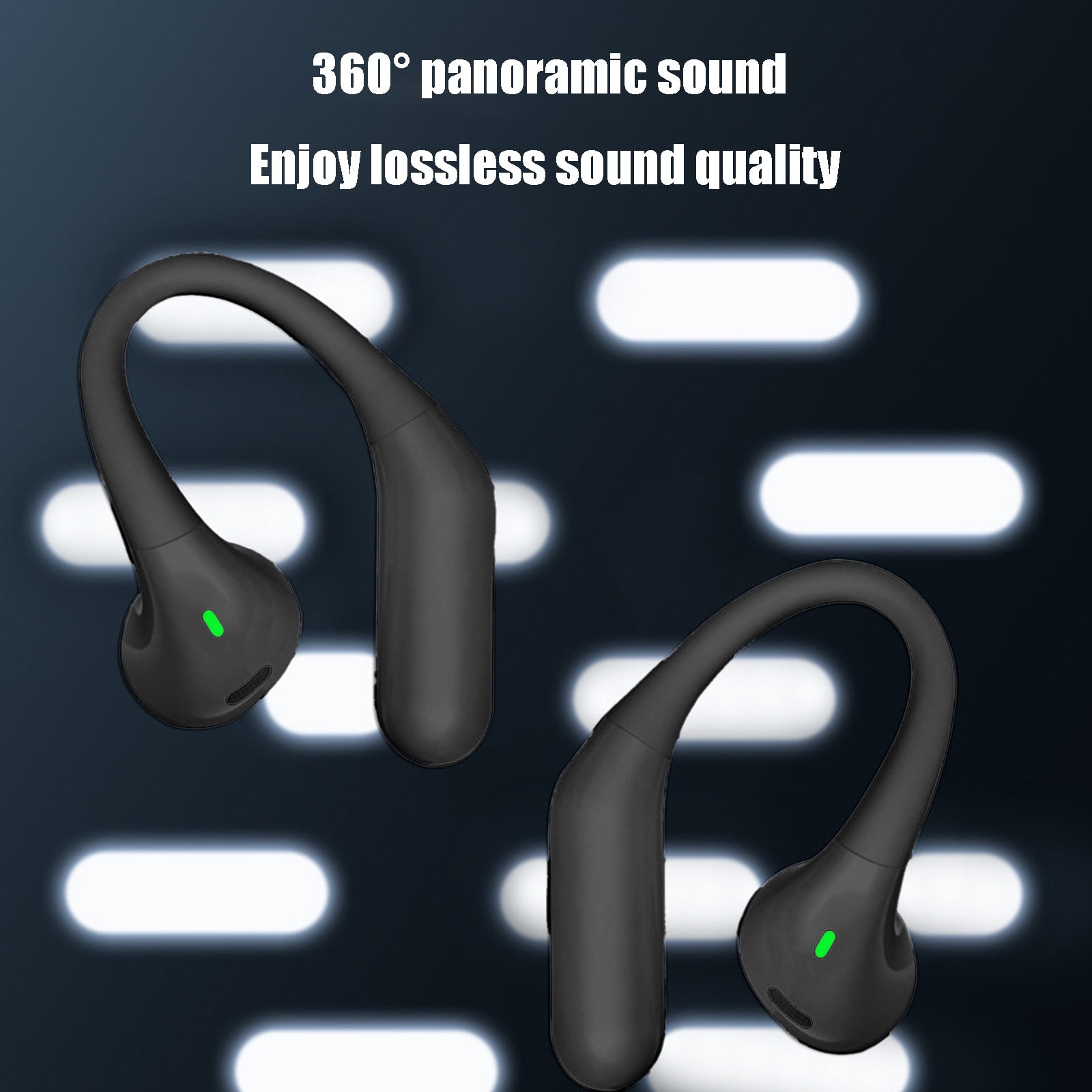 FYTPOV Open Translation Earbuds, Ear Buds for Travel Business, Ear Buds Wireless Bluetooth, Noise Cancellation Translator Earbuds, Translation Earbuds Real Time, Gifts for Men Women