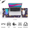 thumbnail image 5 of Long Mouse Pads for Desk,Colorful Halloween Pattern Desk Mats on Top Of Desks, Desk Mouse Pad Extra Large with 3mm Non-Slip Base and Stitched Edge for Gaming,Office,Work,Home 31.5"x11.8", 5 of 6