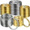 thumbnail image 1 of 200 Pcs Small Keyring Rings Hoops Split Round Rings Keys Attachments for Keys Organization and Craft Making, 1 of 8
