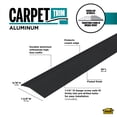 thumbnail image 4 of M-D Building Products 66267 1-3/8 In. X 36 In. Matte Black Aluminum Carpet Trim w/ Screw Nails, 4 of 10