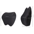 thumbnail image 4 of Almohada Lumbar Para Reposacabezas De Coche 2 unids/set de almohada Lumbar para aliviar la fatiga, accesorios interiores para automóviles negro Ndcxsfigh Libre de BPA, 4 of 4