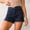 *B-Dark Blue, variant on ClodeEU Women's Star Print Color Block Denim Shorts,Button Flap Pocket Jean Shorts with Zipp Blue,Womens Plus S