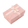 thumbnail image 1 of Box Jewelry Pendants Paper Solid Storage Necklaces Present Necklaces Bracelets Presents Package Packaging Package Rings Dust-proof Decorations Lovers Pink, 1 of 6