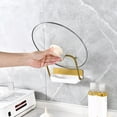 thumbnail image 2 of Leodye 1PCS Wall Mounted Kitchen Shelf Pot Lid Holder Dish Storage Rack Draining Organizer for Kitchen Utensils -5.51*5.51*1.77in, 2 of 6