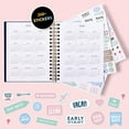 Eccolo 2025 Dog Breeds Spiral Fun Planner