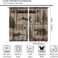 thumbnail image 2 of Spicy Curtains for Kitchen,Vegetable Fruit Country Style Curtains for Bedroom Farmhouse Decor,Cooking Theme Farm Drape 2 Panel Sets,55x63 Inch, 2 of 5