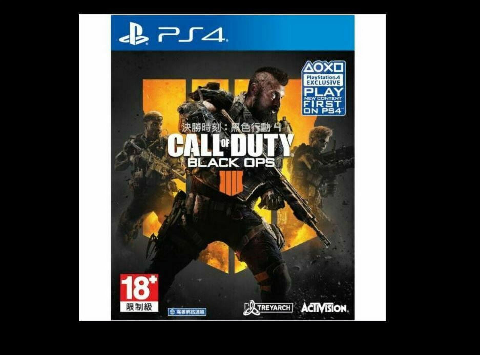 Call of Duty Black Ops 4 Playstation 4 PS4 - Brand New - Region