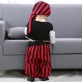 thumbnail image 3 of Disfraz De Pirata Para Bebé Niño Niños Pelele Fiesta De Halloween Cumpleaños Ropa, 3 of 4