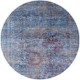 thumbnail image 1 of Ahgly Company Tapis d'Intérieur Ronds Mid-Century Moderne Pourpre Zone Orientale, 6' Ronds, 1 of 6