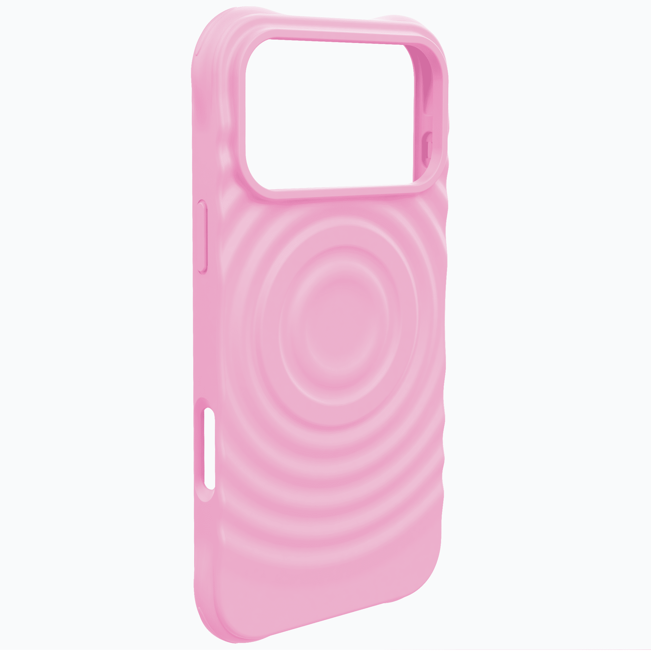 onn iPhone 17 Pro Max Case, MagSafe Compatible Bumper Phone Case for Apple iPhone, Pink