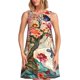 thumbnail image 1 of Fotbe Butterflies And Flowers Painting Vestido de Verano sin Mangas para Mujer – Vestido Midi Línea A, Estilo Camiseta Floral, Vestido Playero Casual y Fluido, 1 of 7