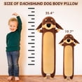 thumbnail image 2 of Peluche Auspicious Beginning Dachshund Dog 90 cm para niños, 2 of 8