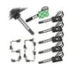 thumbnail image 1 of Bridas para cables ajustables, bridas reutilizables con almohadillas autoadhesivas de alta viscosidad, aptas para diversos materiales, incluidos plástico, madera, vidrio, metal, caucho, gestión de, 1 of 7