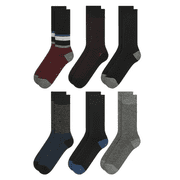 Ted Baker Men's Dress Sock, 6-Pair