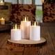 thumbnail image 2 of Juego de 3 velas LED sin llama de Homemory con temporizador remoto, 2 of 6