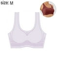 thumbnail image 2 of Sujetador deportivo de cuello alto y largo para mujer: sujetador de yoga con espalda cruzada y relleno, top corto sin mangas con sujetador incorporado, 2 of 6
