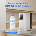 thumbnail image 2 of Waterdrop WD-K19RF-FK Filter, Replacement for WD-K19-SFK Countertop Reverse Osmosis System, 12-month Lifetime, 2 of 9