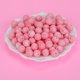 thumbnail image 3 of Round Silicone Focal Beads Chewing Beads For Teethers DIY Nursing Necklaces Making Light Coral 15mm Hole: 2mm, 3 of 3
