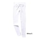 thumbnail image 5 of Qarigey Mallas acanaladas sin costuras para mujer, ropa deportiva estirable para Fitness, pantalones Push Up para mujer, entrenamiento a rayas Prendas para la parte inferior del cuerpo Blanco S, 5 of 6