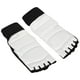 thumbnail image 4 of 2 protectores de pies para taekwondo, protección de boxeo, soporte de tobillo para adultos y niños, entrenamiento de kickboxing en el gimnasio, color blanco y negro, talla S, 4 of 15