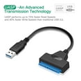 thumbnail image 2 of UniLink (TM) USB 3.0 to SATA 22Pin Adapter Cable SATA to USB 3.0 Super Speed 2.5" Hard Disk Drive SSD, 2 of 4