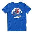 thumbnail image 2 of Marvel Spider-Man Brand New Day Men's Spidey Spotlight Center T-Shirt (Royal, S-XXXL), 2 of 4