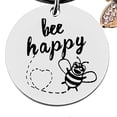 thumbnail image 3 of Lindo Feliz Llavero Anillo Acero Inoxidable Humor Regalo para Amigos Familia, 3 of 7