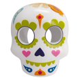 thumbnail image 1 of Portavelas de Halloween Way to Celebrate Calavera Cerámica Blanca 10.5 cm, 1 of 4