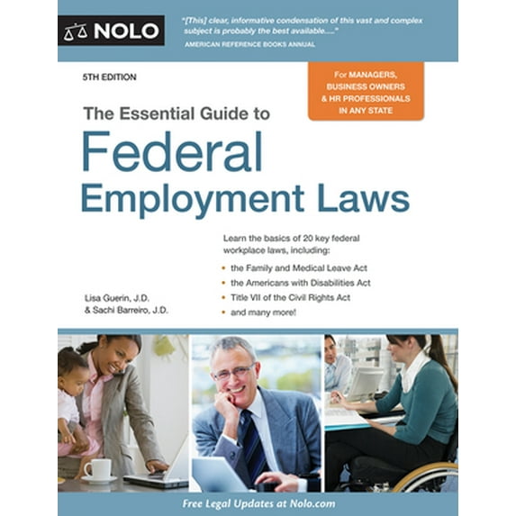 Pre-Owned Essential Guide to Federal Employment Laws (Paperback) 1413322816 9781413322811