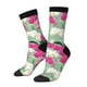 thumbnail image 1 of Fotbe Orchids Flowers Calcetas Largas con Estampado para Hombre y Mujer – Calcetas de Compresión Transpirables y Elásticas, Viajar y Uso Diario Talla 5-11, 1 of 6