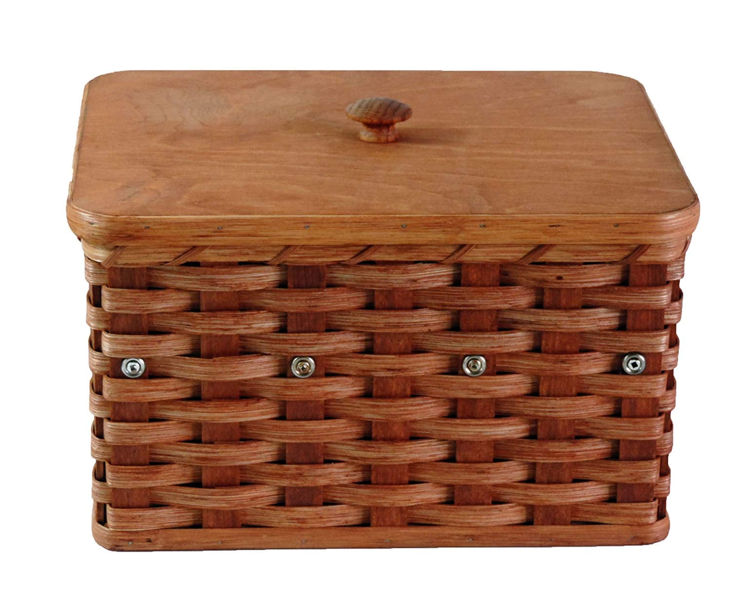 Amish Baskets and Beyond Amish Handmade Solid Oak Woven All Natural