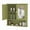 Olive Green, variant on Panapinka Bathroom Wall Cabinet, Wall Mounted Kitchen Cabinets with Mirrored Doors & Adjustable Shelf, 22.2" w Storage Cabinet for Bathroom Kitchen Laundry