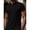 Black, variant on LTTVQM Mens Polo Shirts Short Sleeve 2026 Summer Casual Golf Shirts Collared Textured Slim Fit Button Men's Polo T Shirts Black L