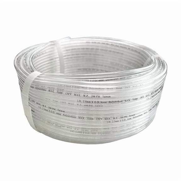 Manufacturer Varies Tubing,2.5mm ID x 4mm OD,100 Ft,Natural 806FH2