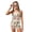 Colorful Sea Turtle Starfish, variant on Summer Girls Tankini Swimsuits 2 Piece with Removable Pads for Kids Ages 14-15 Printed Bathing Suits for Teen Modest Comfortable Pool Beach Vacation Wear, Pineapple Flower Beige