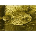 thumbnail image 1 of Ahgly Company Machine Washable Indoor Rectangle Transitional Orange Gold Area Rugs, 3' x 5', 1 of 7