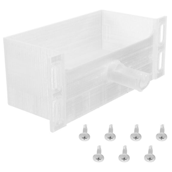 WRISTBIQUE Plastic Air Conditioner Drip Pan for Leak Prevention, 1 Piece Condensate Tray