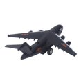thumbnail image 2 of 1:100 Scale Diecast Airplane Model Collectible Decoration Pull Back Toy Black, 2 of 2