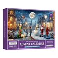 thumbnail image 1 of Calendario de Adviento de 24 días para niños y adultos, rompecabezas de 2023 piezas, regalo de cuenta atrás para regalo de Navidad, 1008, 1 of 4
