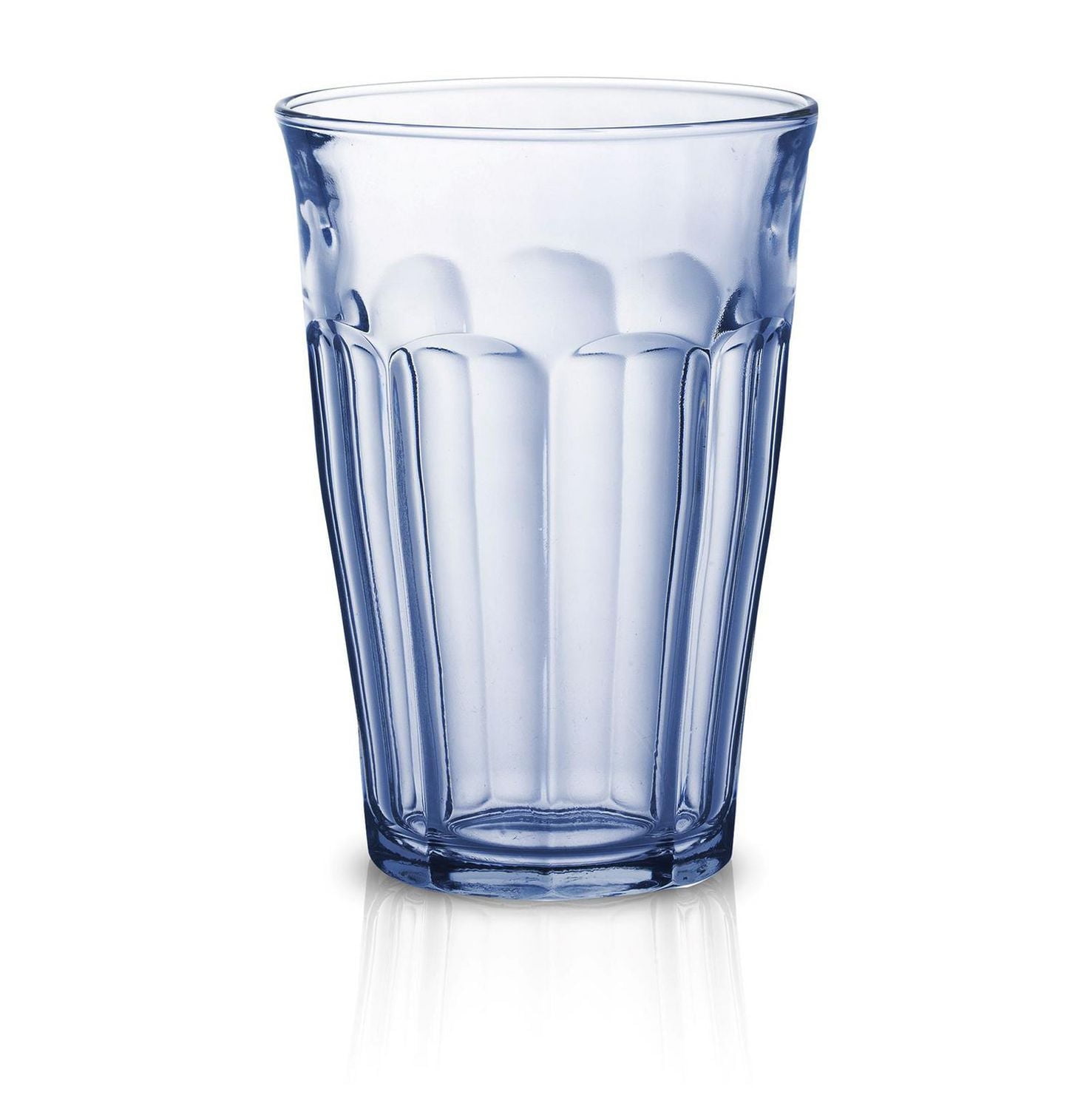 Duralex Picardie Marine Blue Glass Tumblers 360ml, Set Of 6