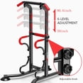 thumbnail image 4 of Power Tower Multi-Function Pull Up Bar Dip Station Dip Stands for Home Gym Workout Training Fitness Exercise Equipment, 4 of 10