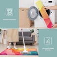 thumbnail image 6 of Colorful Tie Dye Wave Pattern Kitchen Rugs Sets Of 3,Kitchen Runner Rugs Non Skid Washable,Decorative Kitchen Floor Mats for Kitchen,Sink,Laundry,17"x30"+ 17"x47" + 17"x59", 6 of 6