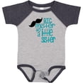 thumbnail image 3 of Inktastic Big Mister to a Little Sister Boys Baby Bodysuit, 3 of 5