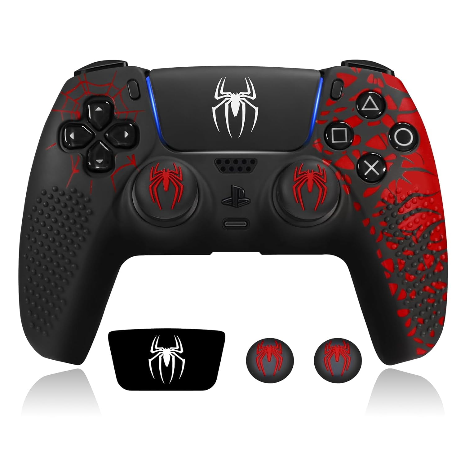 Enhanced PS5 Accessories: Spider Pattern Vented Console