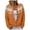A-A Orange, variant on enyan Women's Cotton Lightweight Cardigans Long Sleeve Knitted Button Down Sweater(Red,L)