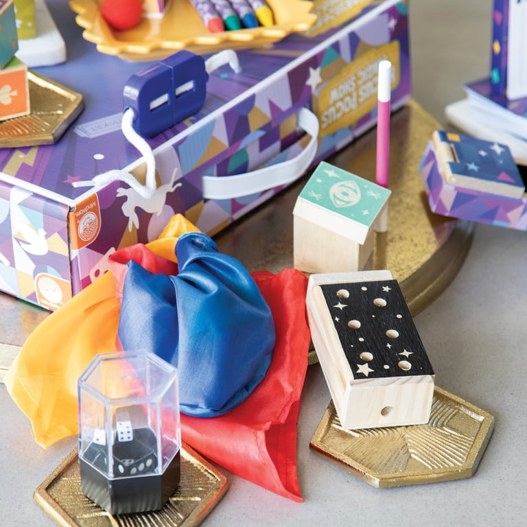 MindWare Hocus Pocus Magic Show Magician Kit, Magic Tricks for